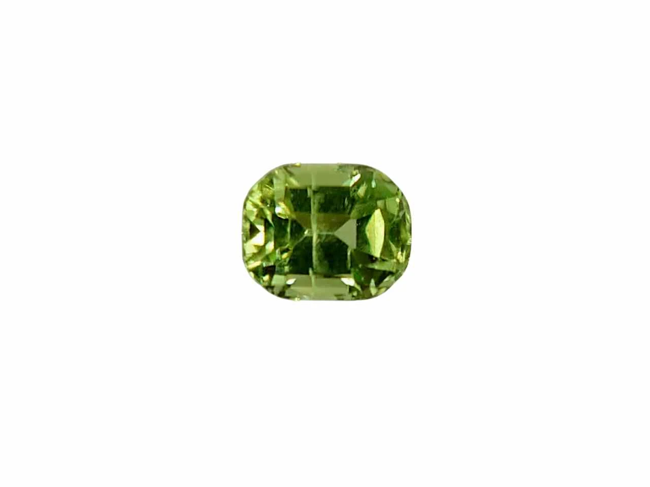 0.80ct Natural Cushion Peridot from Pakistan — view 1